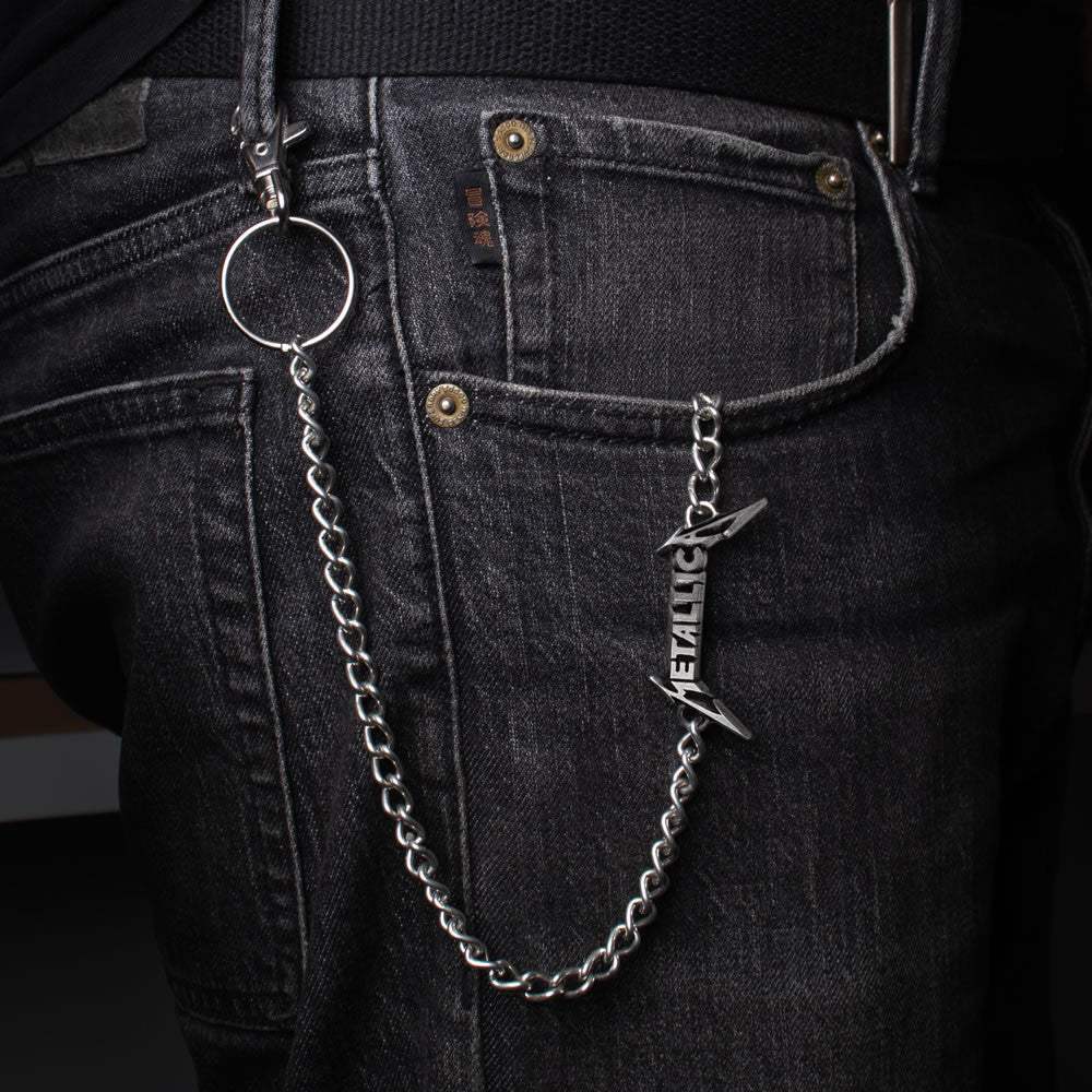 Metallica Logo Wallet Chain - Alchemy of England - Flyclothing LLC