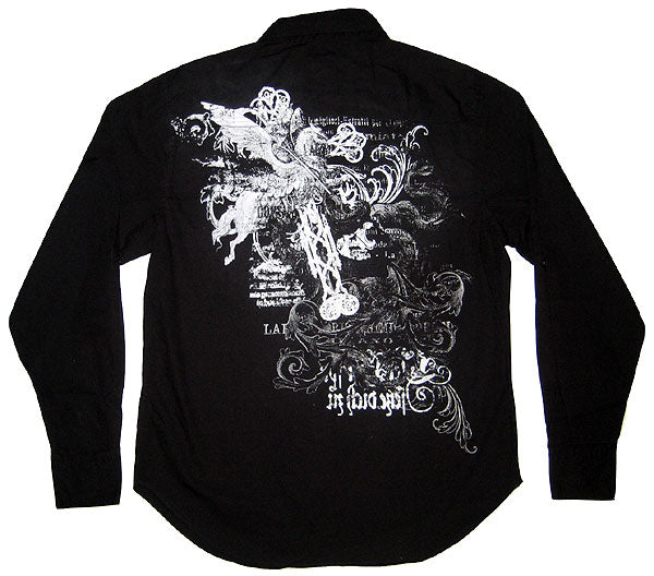 PX Clothing Gothic Cross Shirt