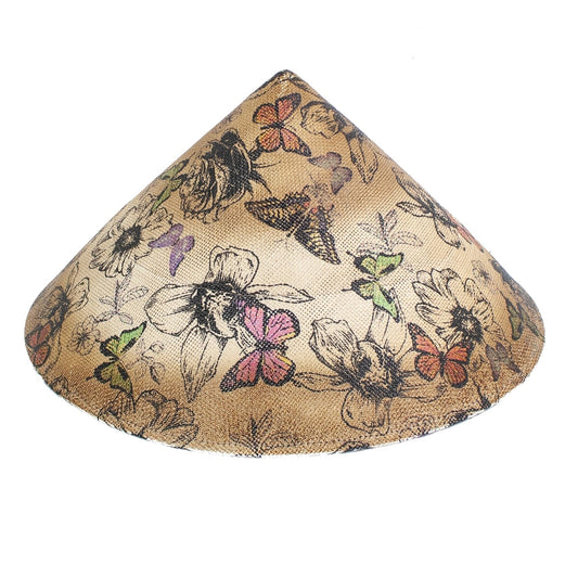 Peter Grimm Tea Stain Pyramid Butterfly Print Hat - Peter Grimm