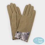 Python Cuff Smart Gloves - Madeline Love - Flyclothing LLC