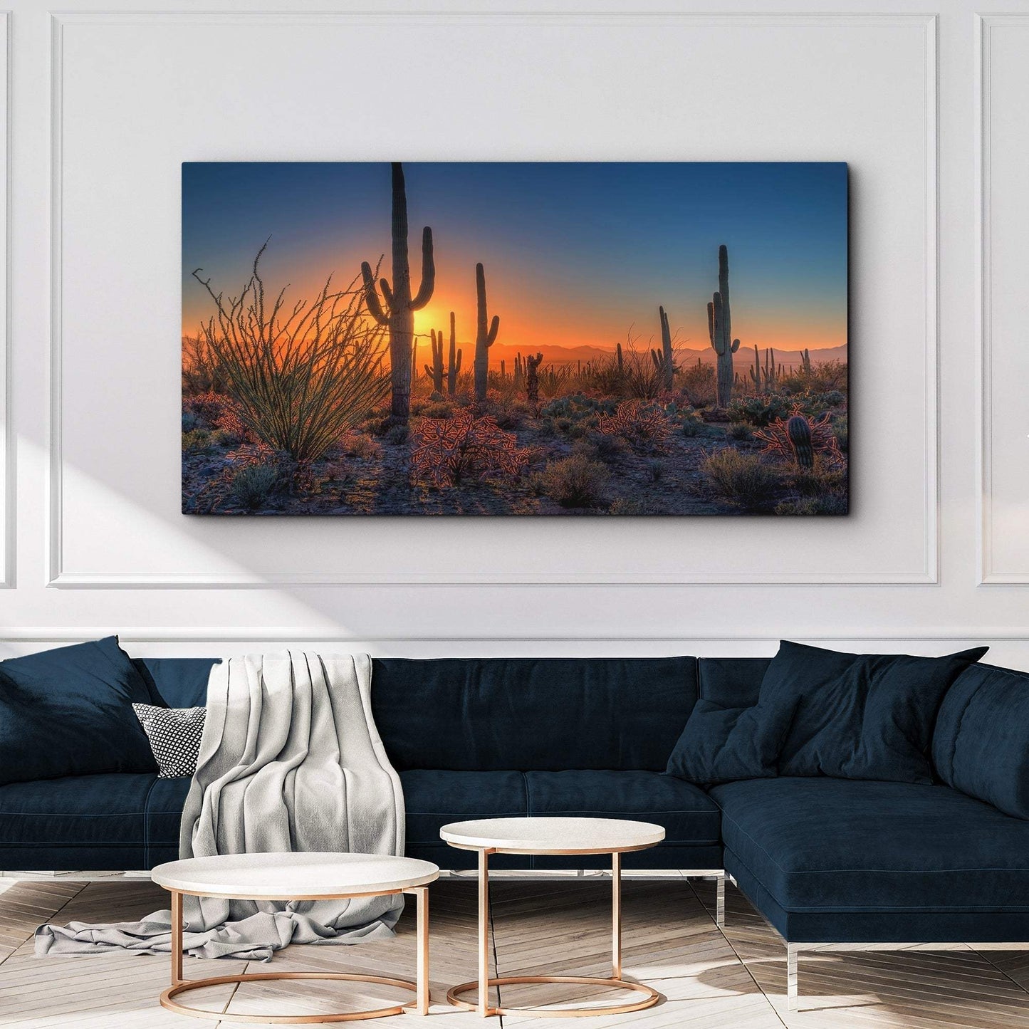 Desert Dusk Canvas Wall Art - Tailored Canvases - Flyclothing LLC