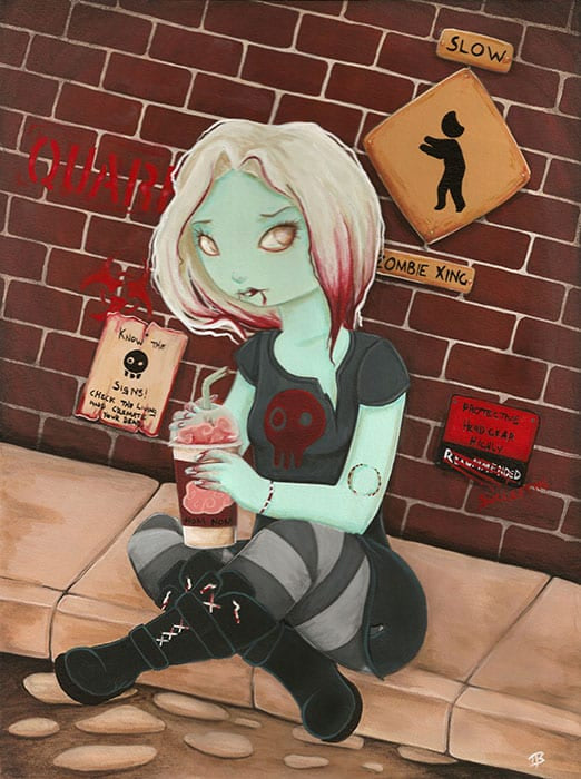 Black Market Art Company Quarentine Print