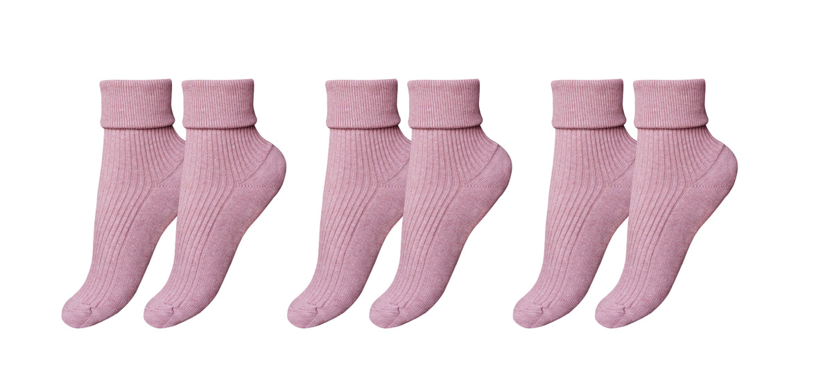 tittimitti® Women’s 100% Organic Combed Cotton Socks 3-Pack – Made in Italy - tittimitti - Flyclothing LLC