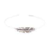 Quill Sterling Feather Cuff Bracelet - Barse Jewelry