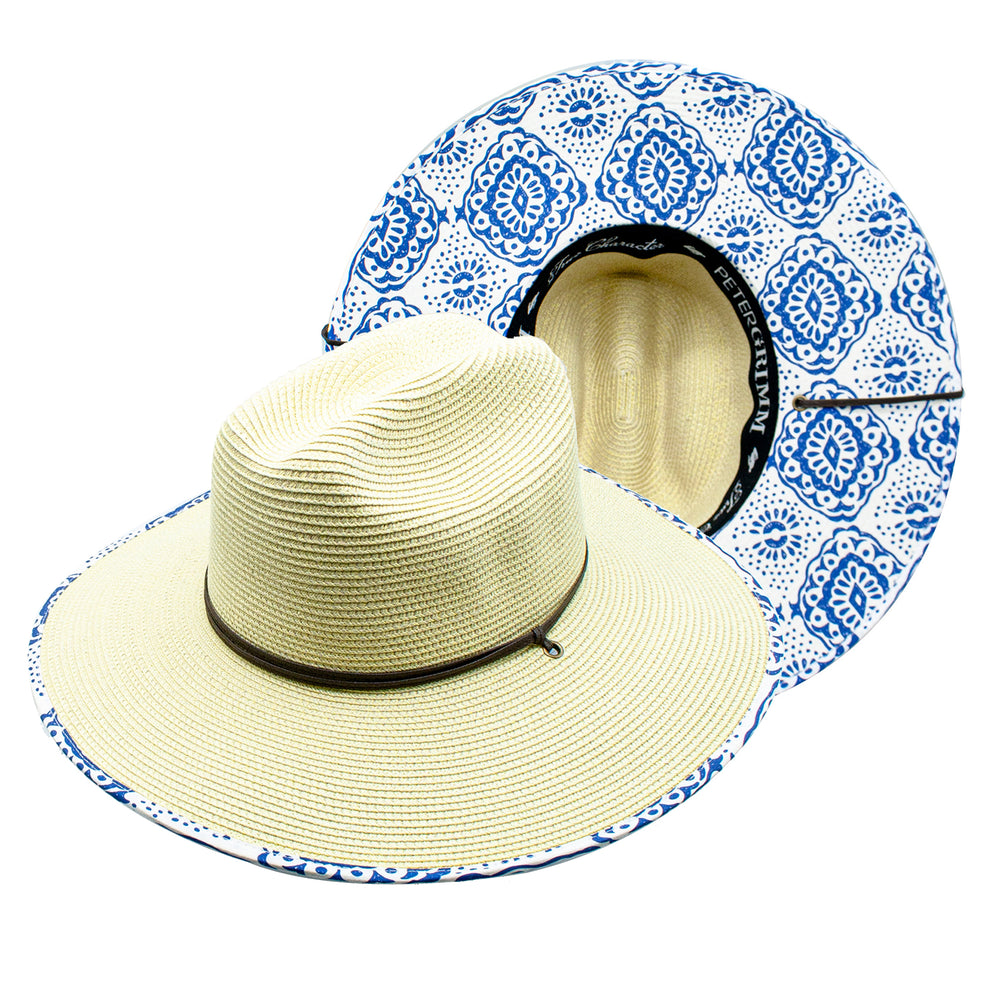 Peter Grimm Natural Blue Morroco Hat