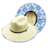 Peter Grimm Natural Blue Morroco Hat