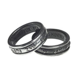 Demon Black & Angel White Ring - Alchemy of England - Flyclothing LLC