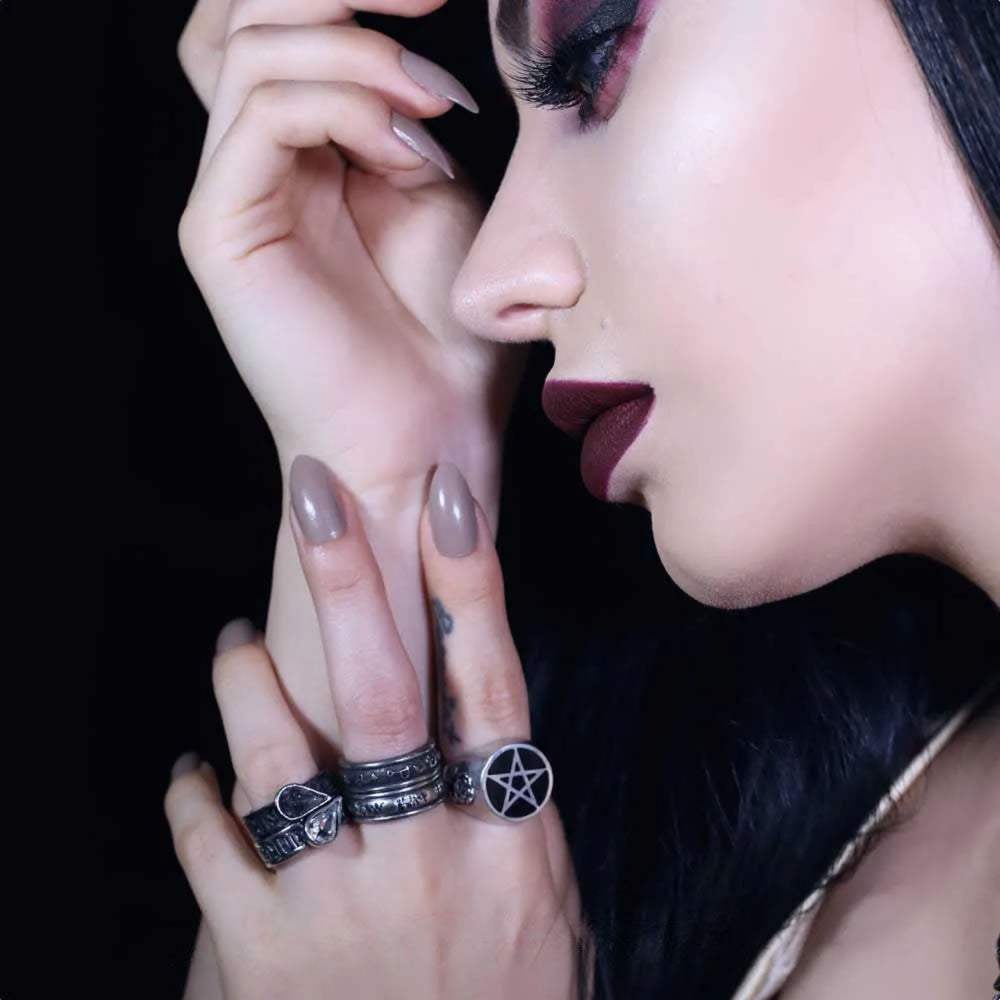 Demon Black & Angel White Ring - Alchemy of England - Flyclothing LLC