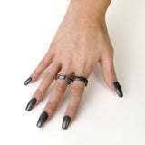 Demon Black & Angel White Ring - Alchemy of England - Flyclothing LLC