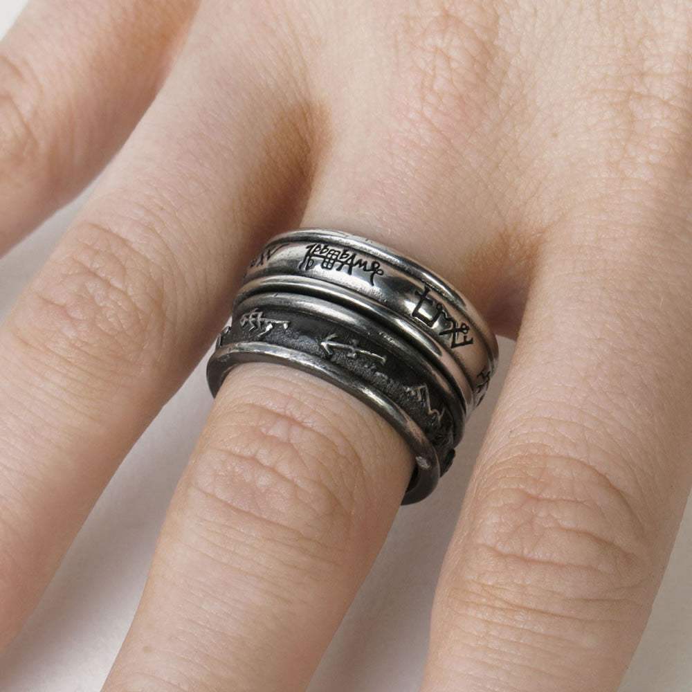 Demon Black & Angel White Ring - Alchemy of England - Flyclothing LLC