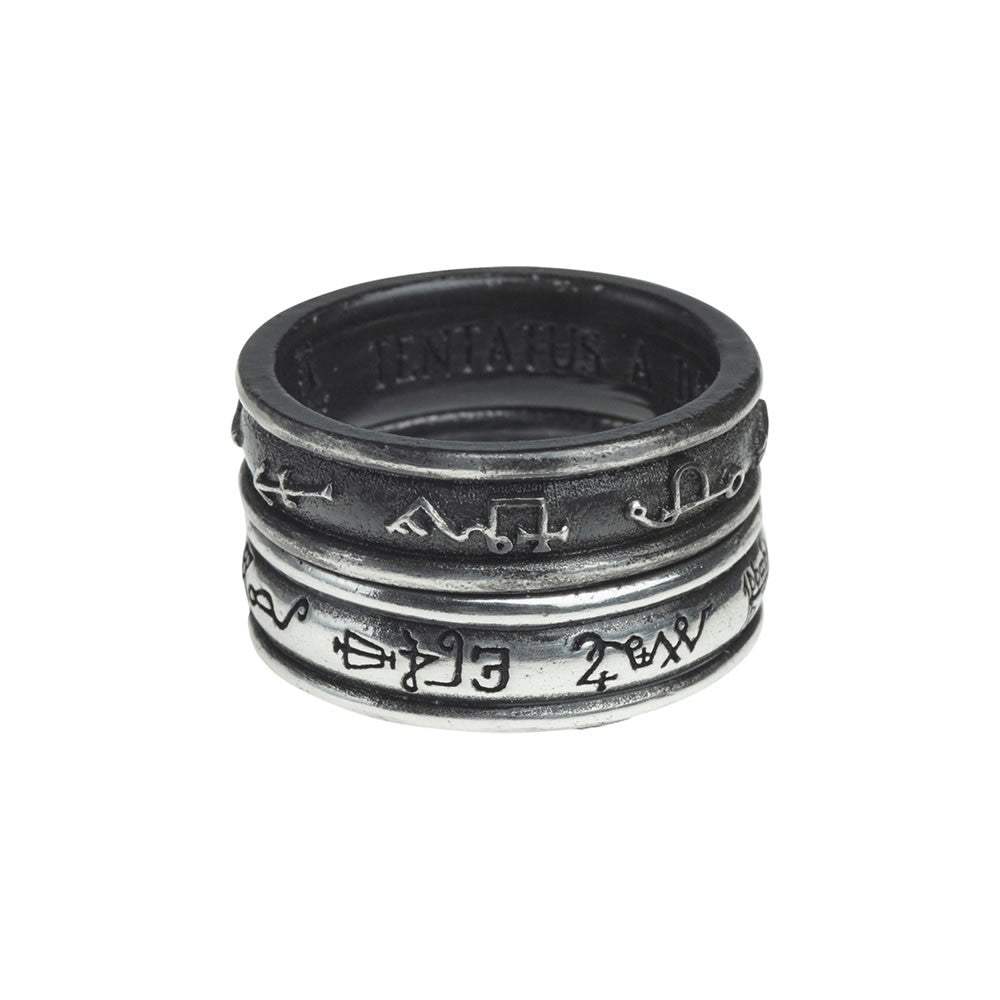 Demon Black & Angel White Ring - Alchemy of England - Flyclothing LLC