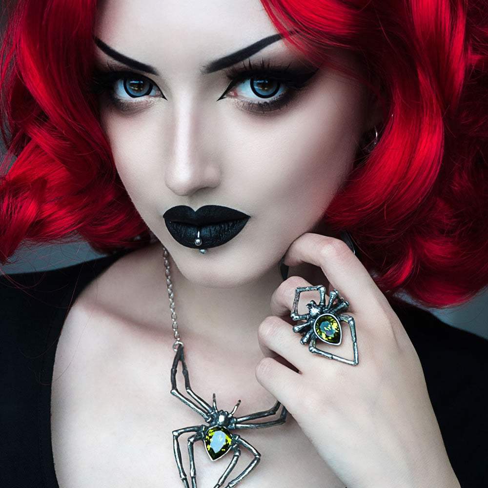 Emerald Venom Ring - Alchemy of England - Flyclothing LLC