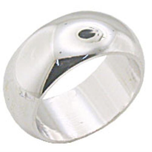 R2243 - Rhodium Brass Ring with No Stone - Alamode