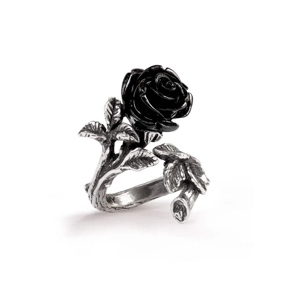 Wild Black Rose Ring - Alchemy of England - Flyclothing LLC