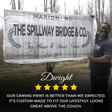 Bar and Grill Sign IV - Tailored Canvases - Flyclothing LLC