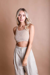 Racerback Cozy Lounge Brami - Boho Clothing and Accessories - Flyclothing LLC