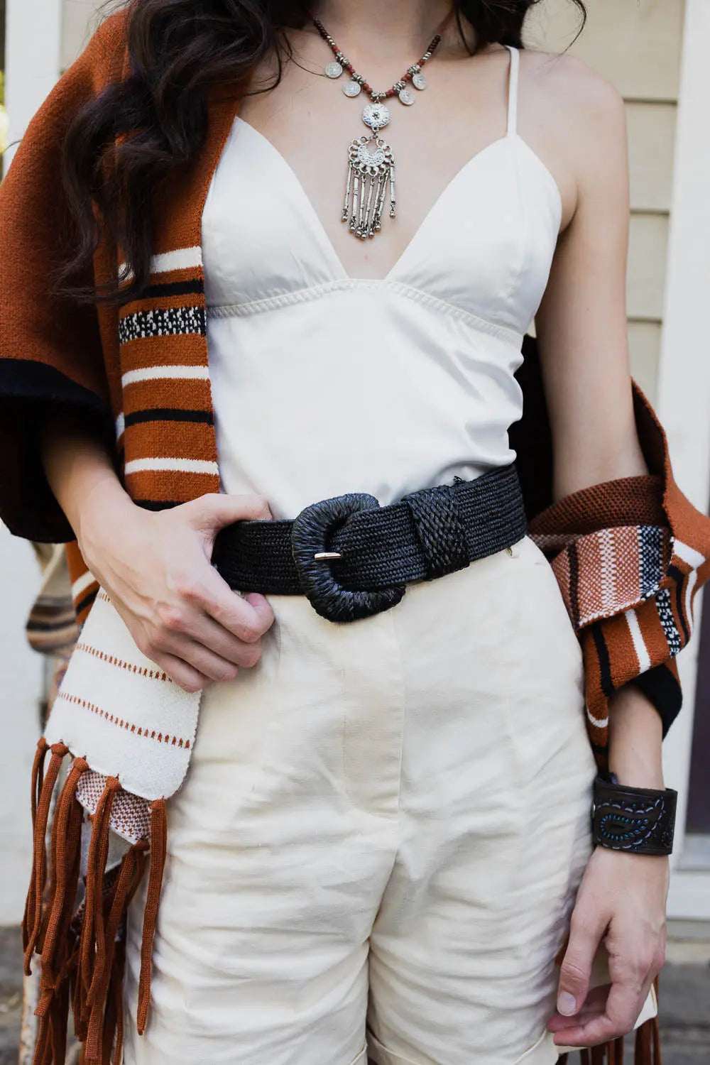 Raffia Stretch Belt - Eco Friendly Comfort