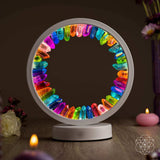 Rainbow After the Storm - Clear Quartz Lamp of Hope - Conscious Items - Flyclothing LLC
