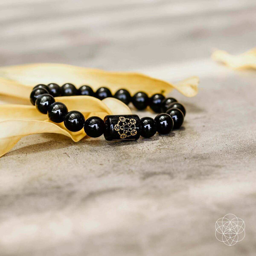Rainbow Obsidian Protection Bracelet - Conscious Items - Flyclothing LLC