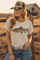 Rainbow Trout Graphic Tee