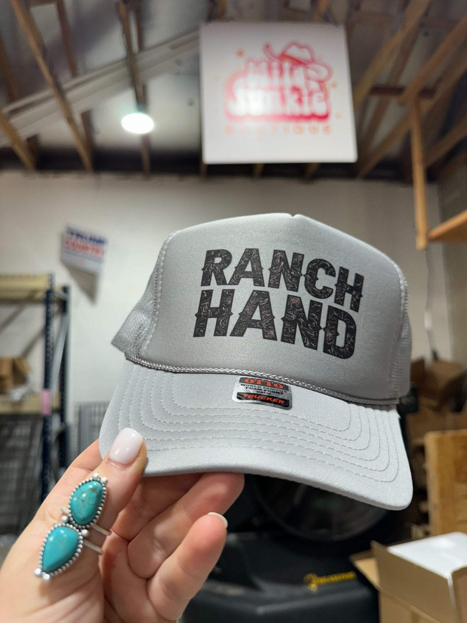 Ranch Hand Trucker Hat - Wild Junkie - Flyclothing LLC