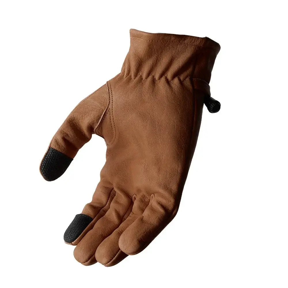 Ranch Men's Motorcycle Leather Gloves - First Manufacturing Company - Flyclothing LLC