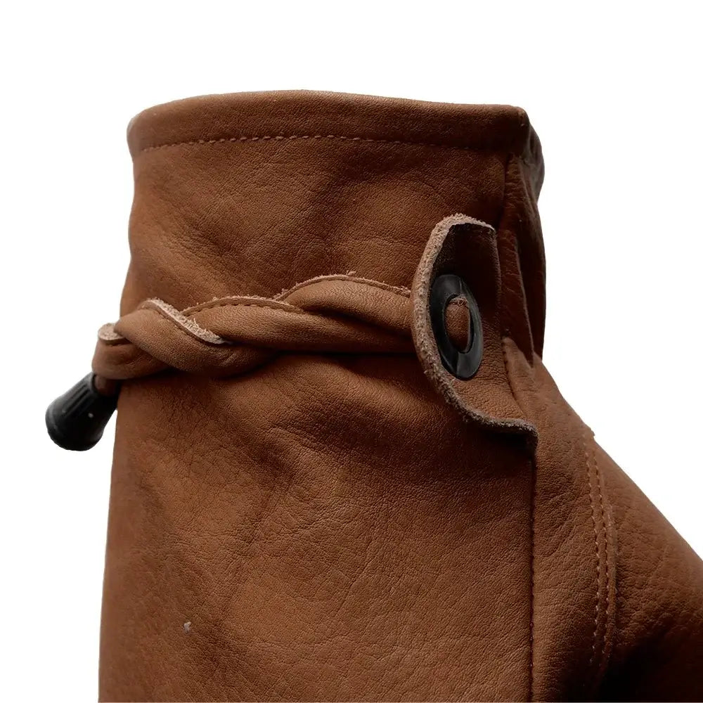 Ranch Men's Motorcycle Leather Gloves - First Manufacturing Company - Flyclothing LLC