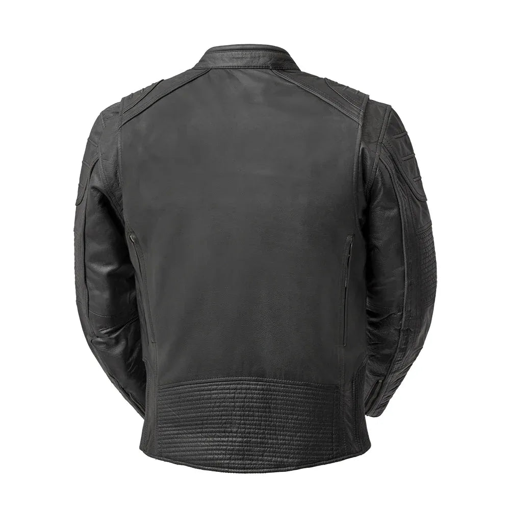 Raptor Men's Motorcycle Leather Jacket - First Manufacturing Company - Flyclothing LLC