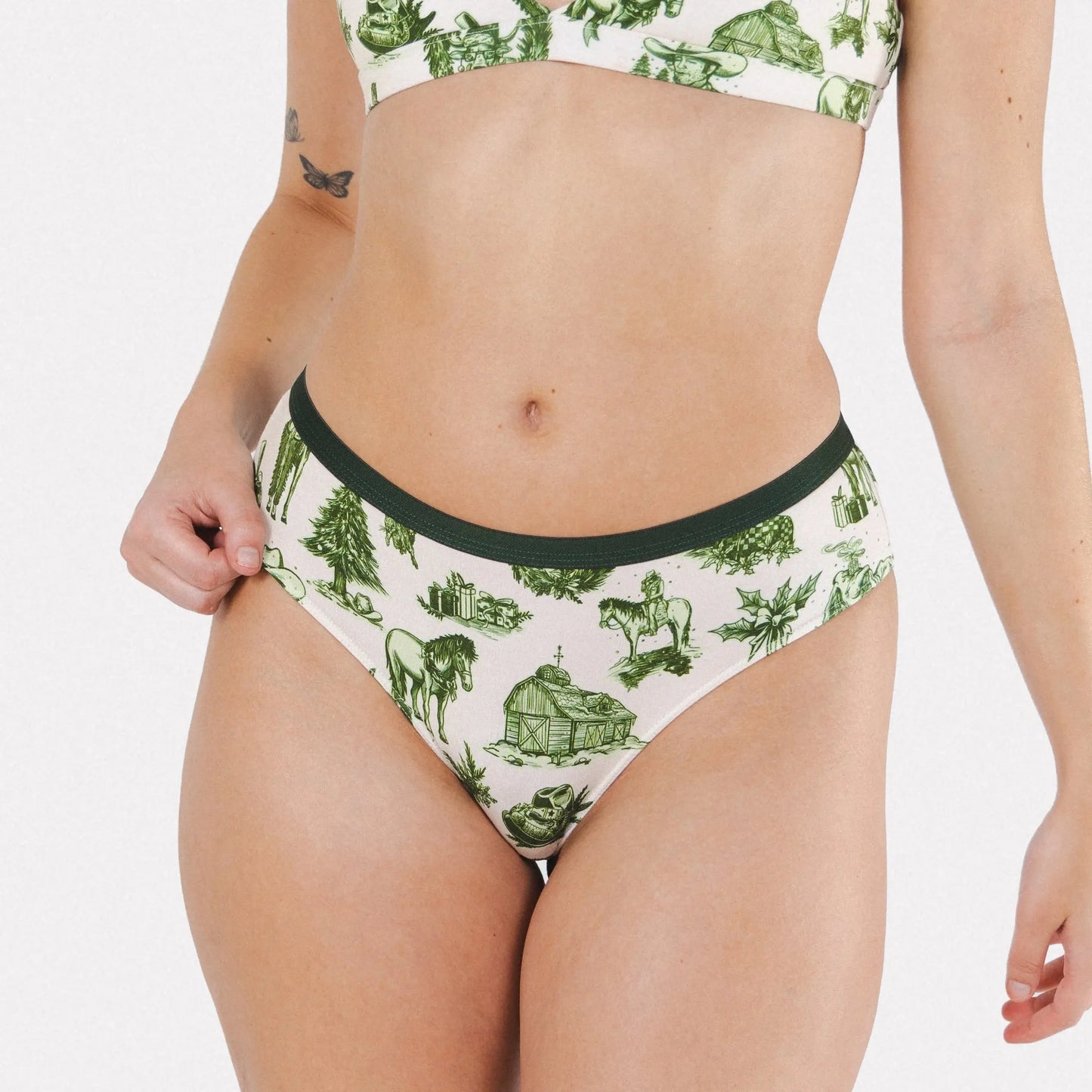 The Western Wonderland | Western Toile Cheeky Underwear - Shinesty - Flyclothing LLC