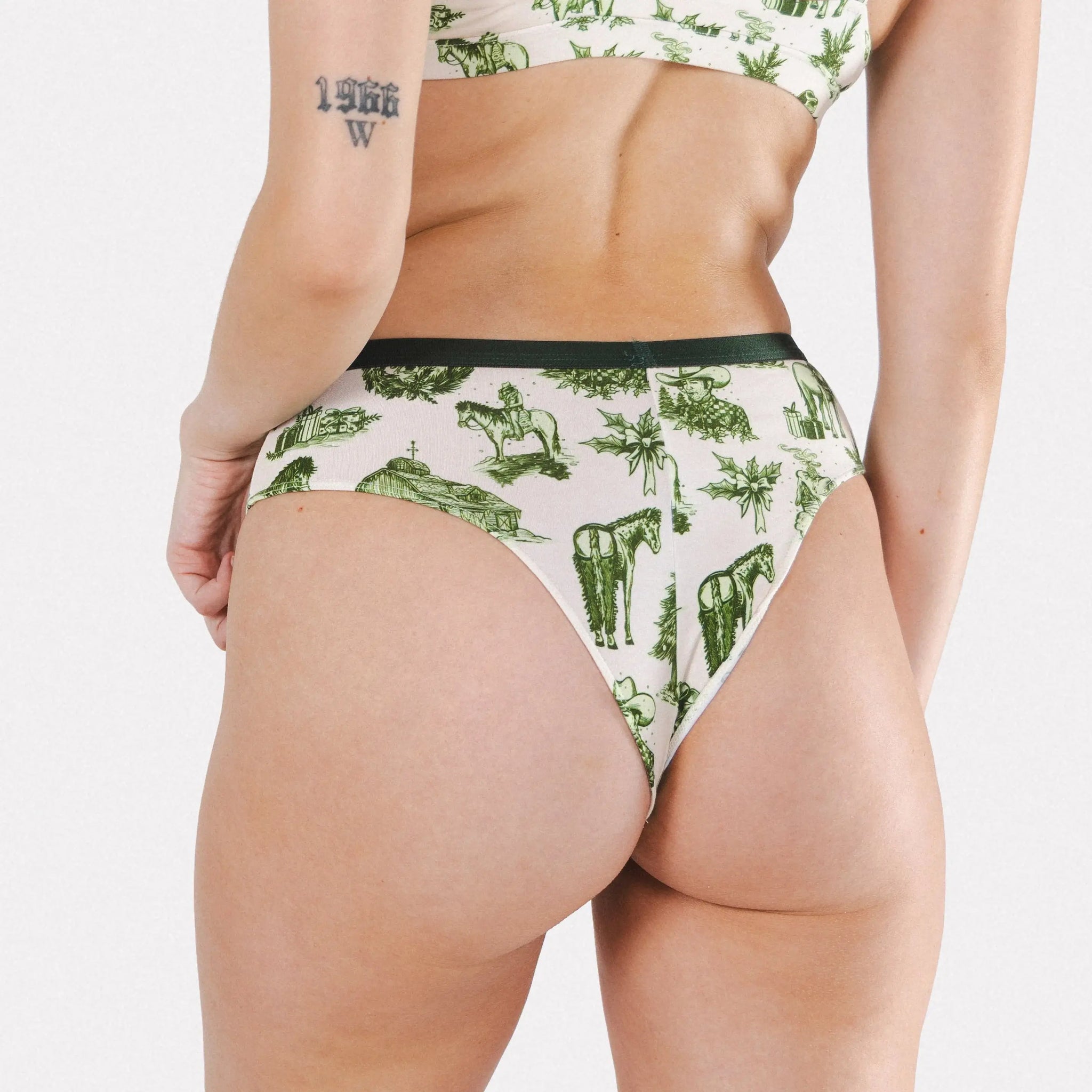 The Western Wonderland | Western Toile Cheeky Underwear - Shinesty - Flyclothing LLC