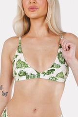 The Western Wonderland | Western Toile Boob Hammock™ Triangle Bralette - Shinesty - Flyclothing LLC