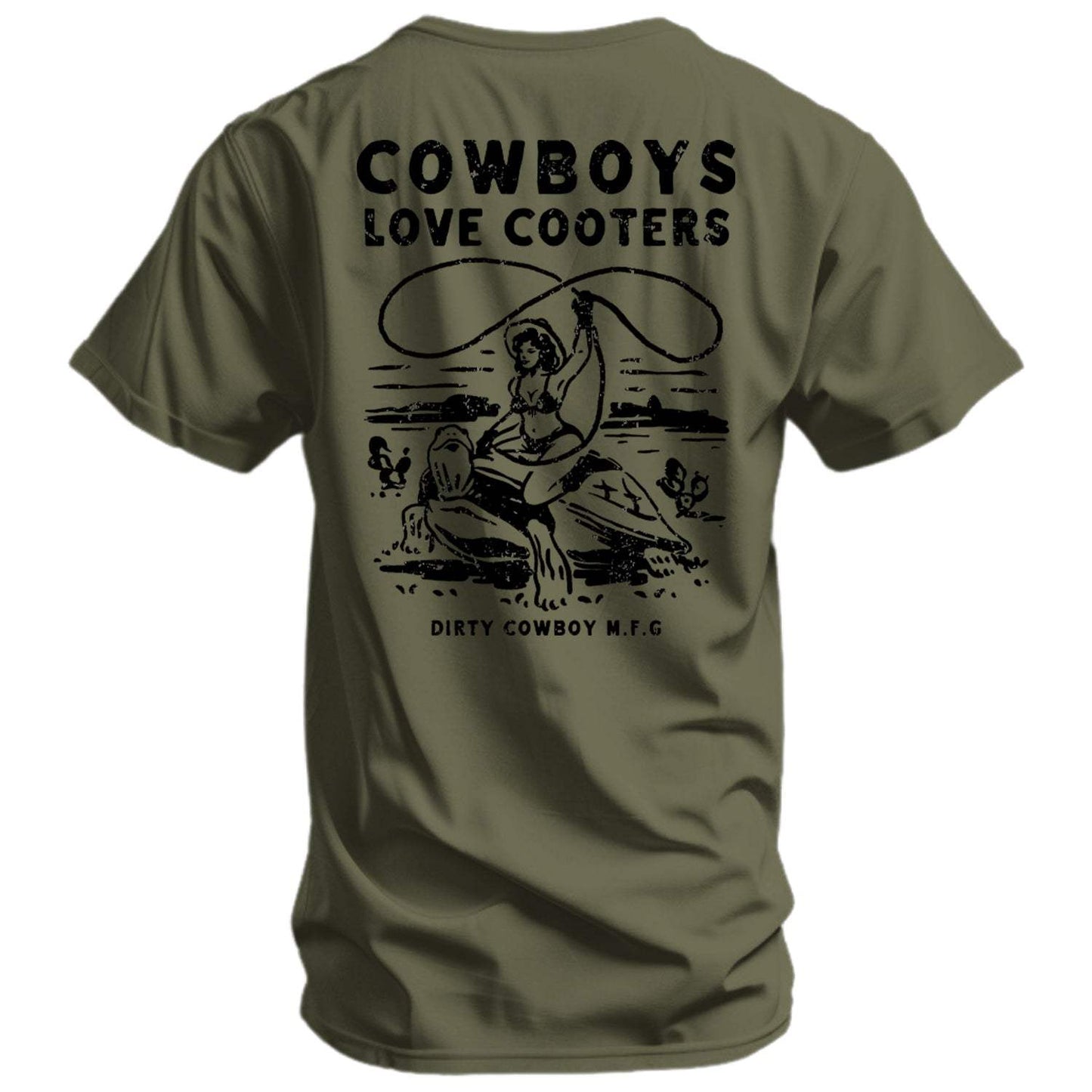 Cowboys Love Cooters Men's T-Shirt - DIRTY COWBOY USA - Flyclothing LLC