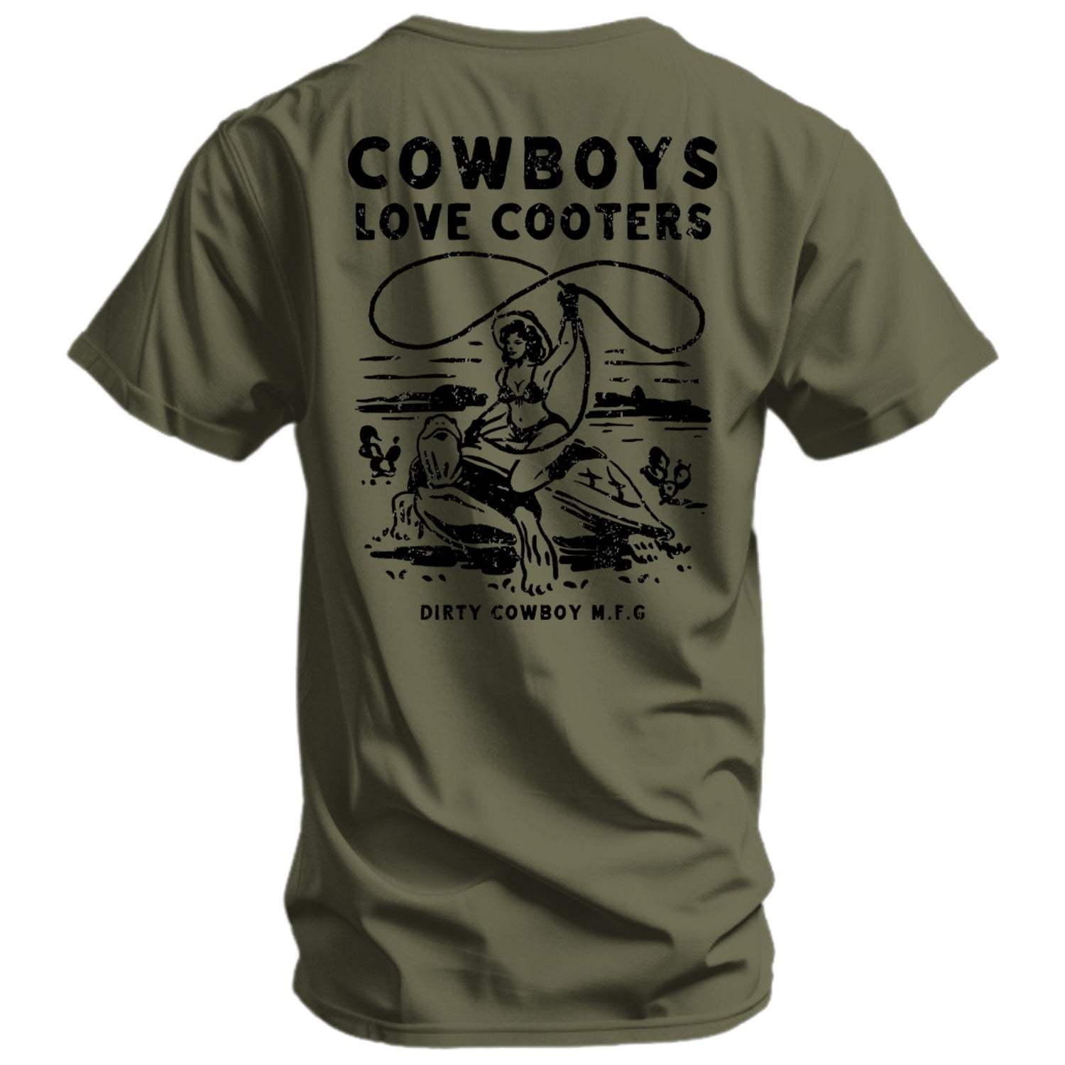 Cowboys Love Cooters Men's T-Shirt - DIRTY COWBOY USA - Flyclothing LLC