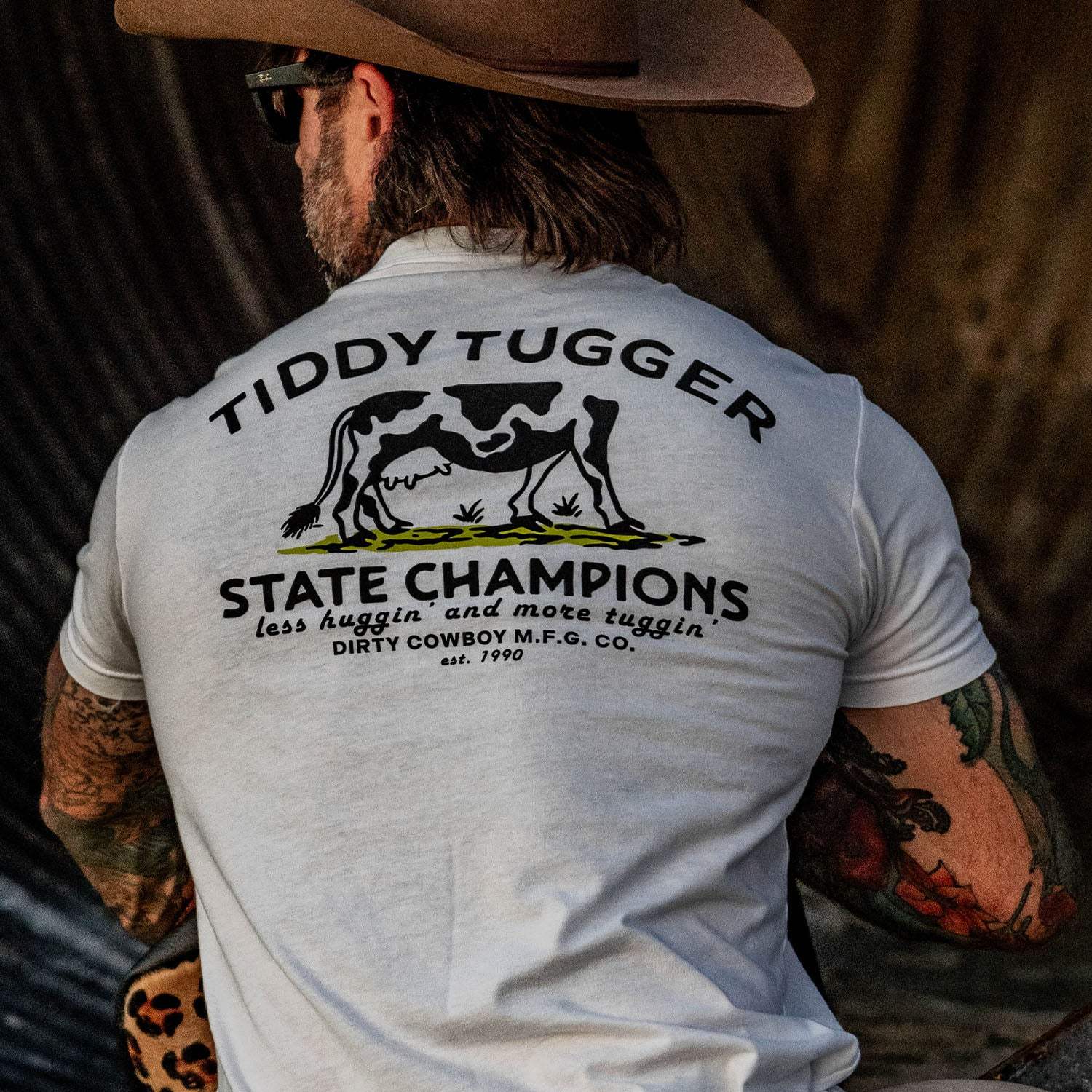 Tiddy Tugger State Champions Men's T-Shirt - DIRTY COWBOY USA - Flyclothing LLC