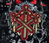 Rebel Spirit Chivalry T-Shirt (close up)