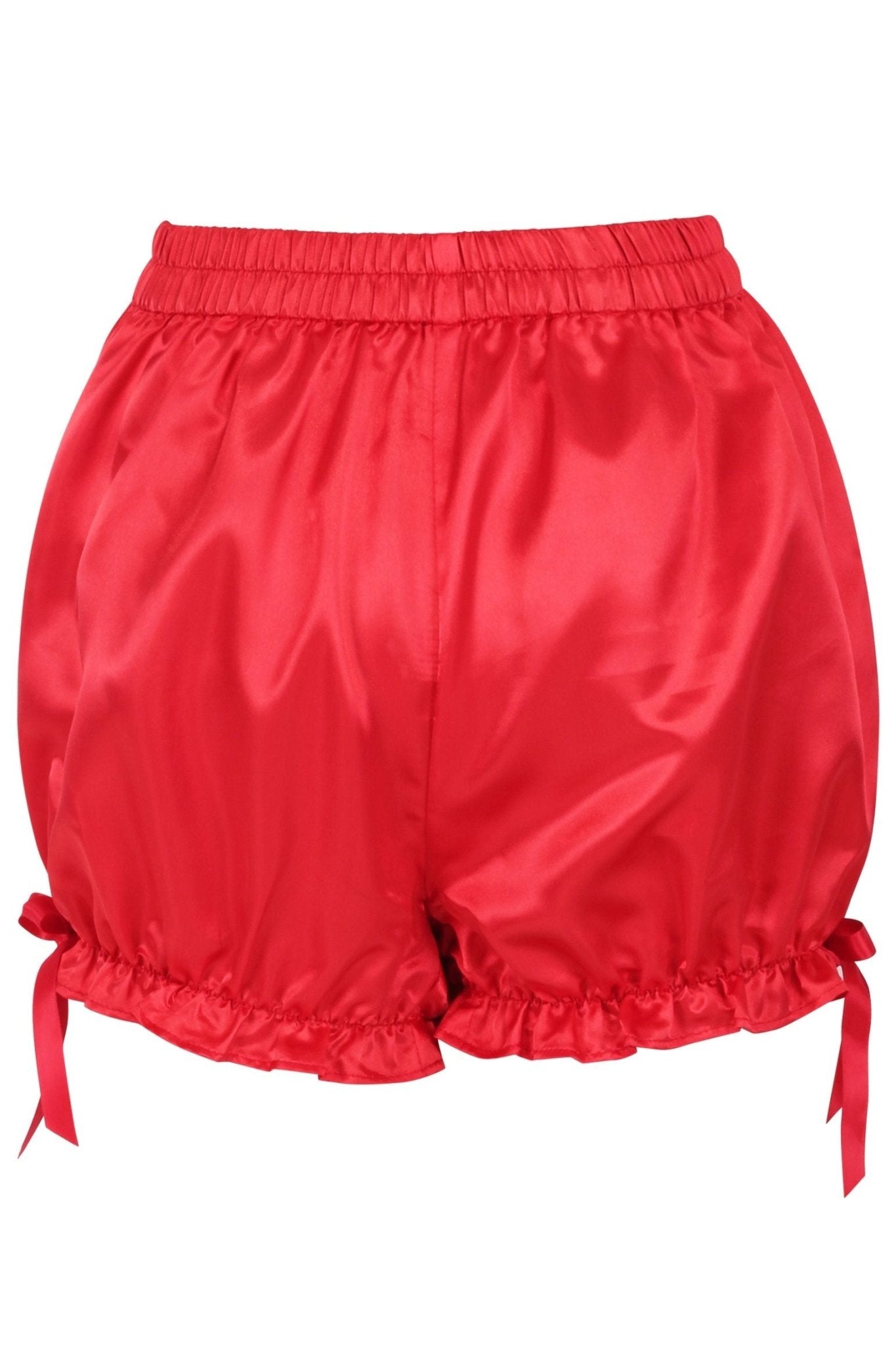 Daisy Corsets LIMITED EDITION Red Satin Bloomers - Daisy Corsets