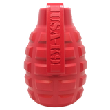 USA-K9 Grenade Rubber Dog Chew Toy | K9 Handler eDispenser Toy | Red & Blue | USA Made - SodaPup/True Dogs, LLC - Flyclothing LLC