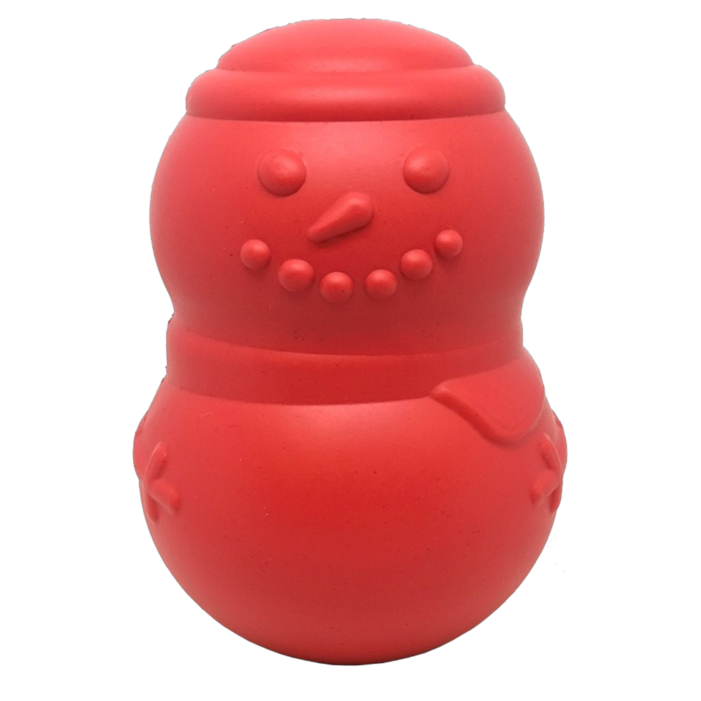 Snowman Dog Toy - Durable Winter Chew Toy for Large Dogs | USA Made - SodaPup/True Dogs, LLC - Flyclothing LLC