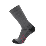 Graphite - Hike Crew Midweight Merino Wool Sock - GRIP6 - Flyclothing LLC