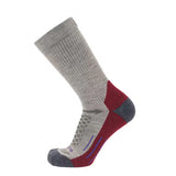 Berry - Hike Crew Midweight Merino Wool Sock - GRIP6 - Flyclothing LLC