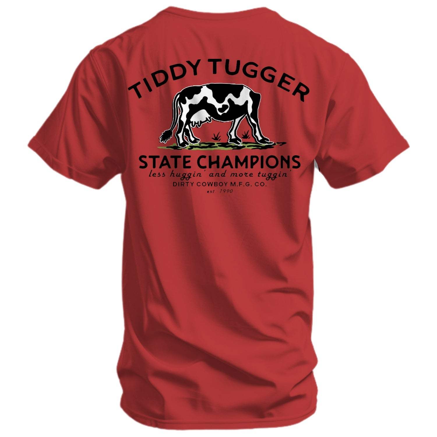 Tiddy Tugger State Champions Men's T-Shirt - DIRTY COWBOY USA - Flyclothing LLC