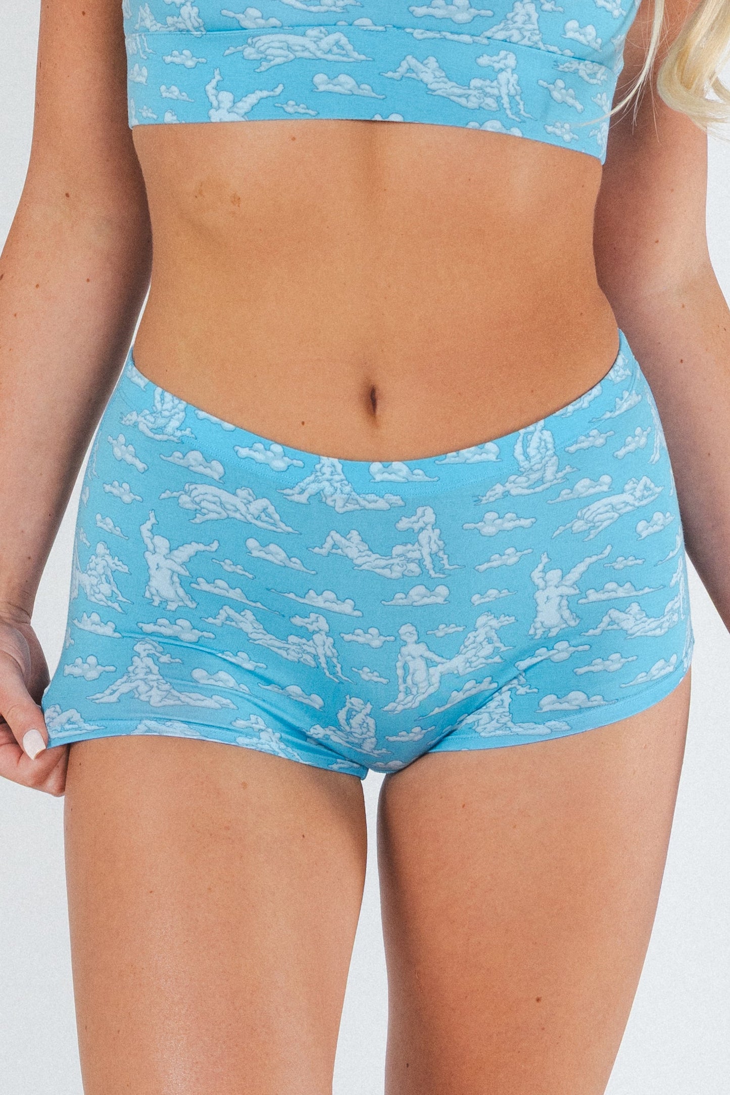 The Reverse Cloud Girl | Cloud Modal Boyshort Underwear