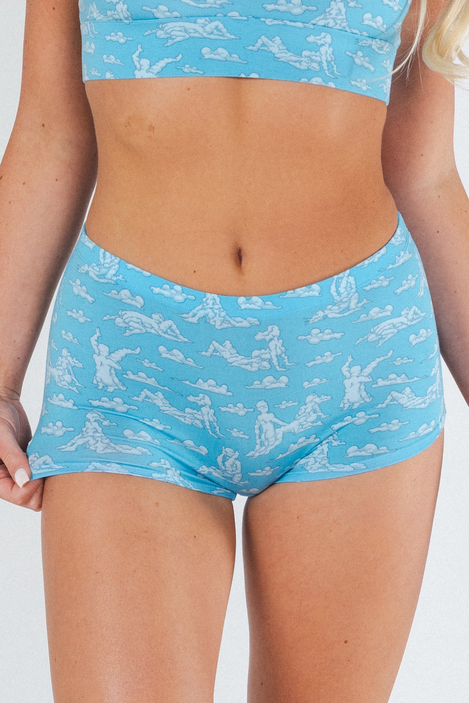 The Reverse Cloud Girl | Cloud Modal Boyshort Underwear