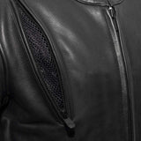 Revolt Men's Motorcycle Leather Jacket - First Manufacturing Company - Flyclothing LLC