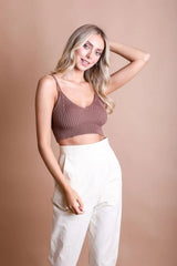 Rib Knit Lounge Brami ❤️ - Boho Clothing and Accessories - Flyclothing LLC