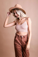 Rib Knit Lounge Brami - Boho Clothing and Accessories - Flyclothing LLC