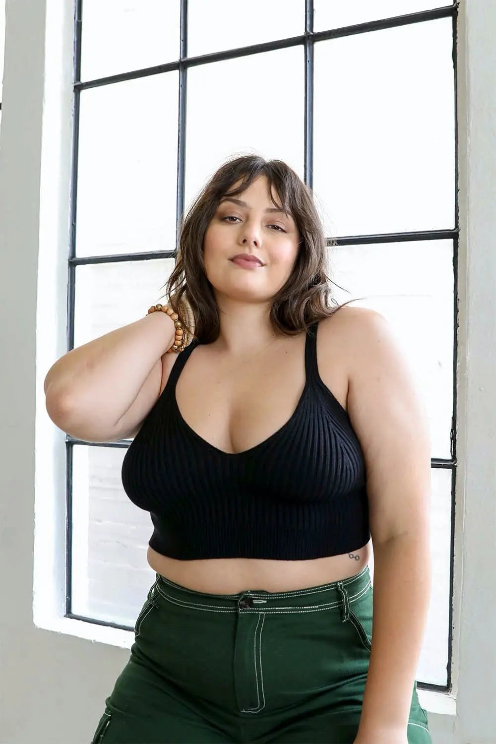 Rib Knit Lounge Brami - Boho Clothing and Accessories - Flyclothing LLC