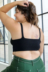 Rib Knit Lounge Brami - Boho Clothing and Accessories - Flyclothing LLC