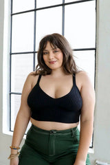 Rib Knit Lounge Brami - Boho Clothing and Accessories - Flyclothing LLC