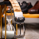 Riccardo Belt Oil Orix - Marco Di Milano - Flyclothing LLC